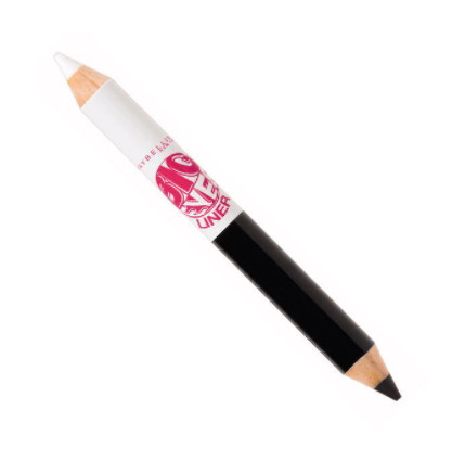 Creion de ochi cu doua capete Maybelline Big Eyes Liner, Nuanta 01 Black&White - 1 | YEO