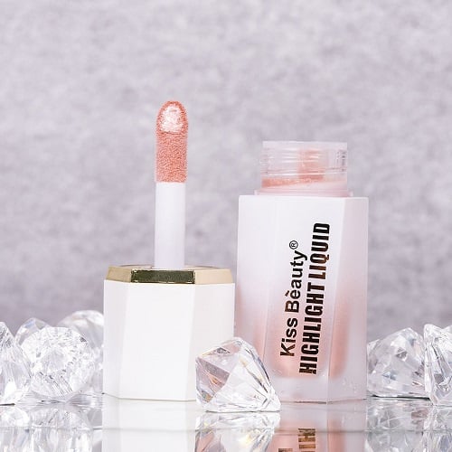 Iluminator Lichid, Kiss Beauty, Skin Shine, 02, 4.5 ml - 2 | YEO