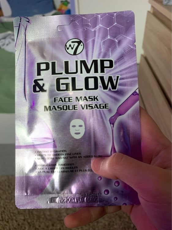 Masca pentru fata W7 Plump & Glow Masque Visage - 2 | YEO