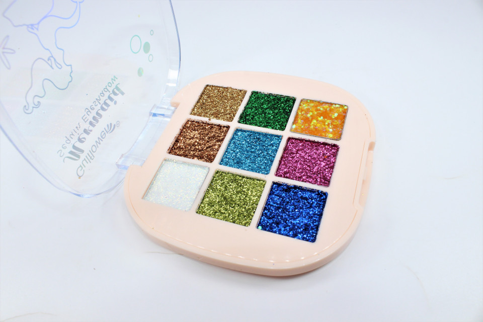 Paleta fard de ochi, Gulflower, Mermaid Glitter, 03 - 1 | YEO