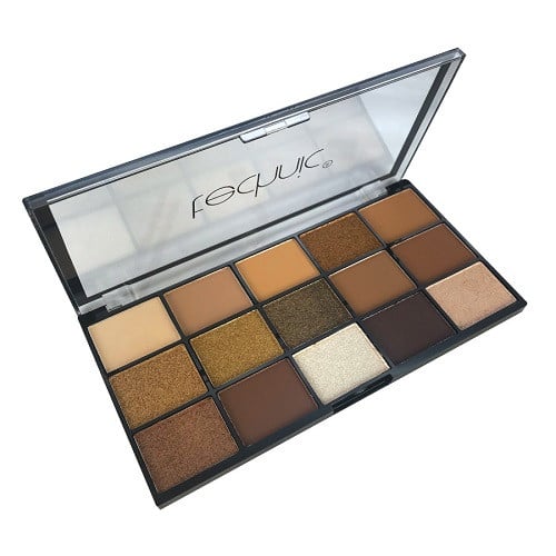 Paleta fard de pleoape, Technic, Pressed Pigment, Boujee, 15 culori - 2 | YEO