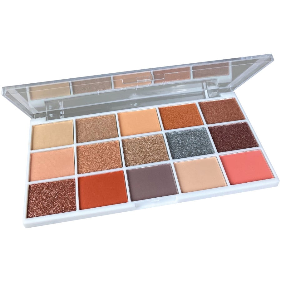 Paleta fard de pleoape, Technic, Pressed Pigment, Y2K, 15 culori - 2 | YEO