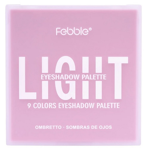 Paleta Farduri Pleoape, Febble, Light, 9 Culori, Pink - 2 | YEO