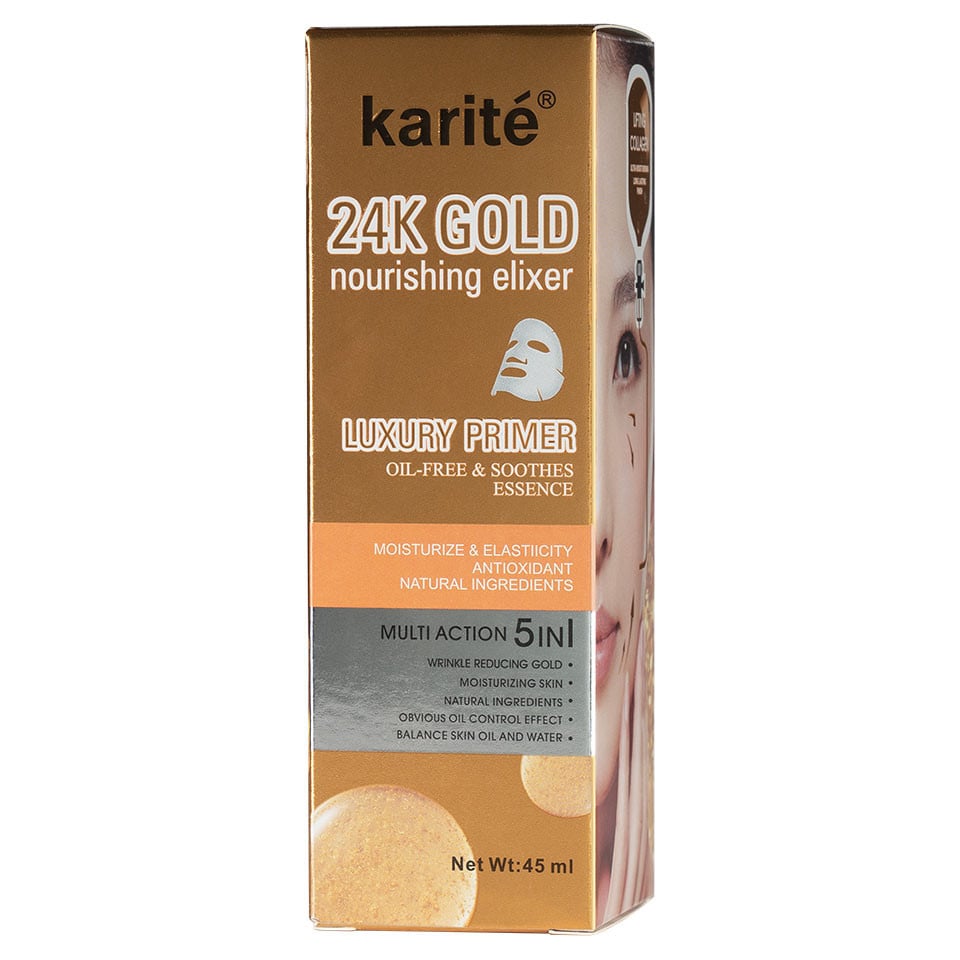 Primer, Karite, Luxury 24k Gold, 45 ml - 2 | YEO