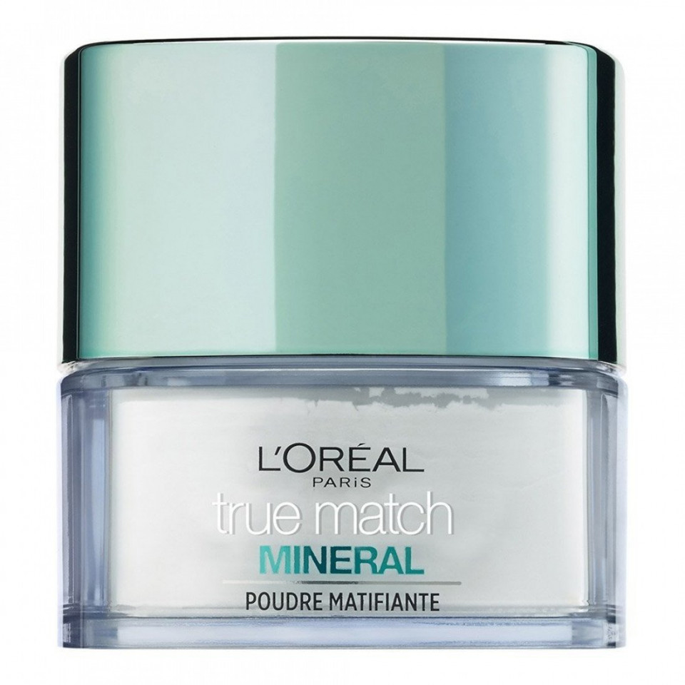 Pudra translucida matifianta L'Oreal Paris True Match Minerals Transparent