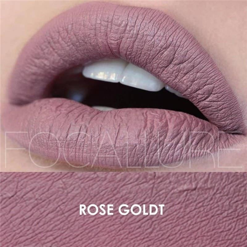 Ruj de buze lichid mat Focallure 15 Rose Gold - 1 | YEO