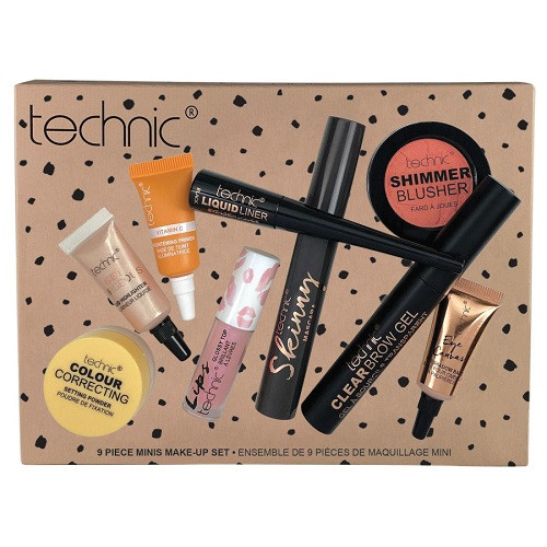 Set produse cosmetice, Technic, Minis Piece, 9 produse - 1 | YEO