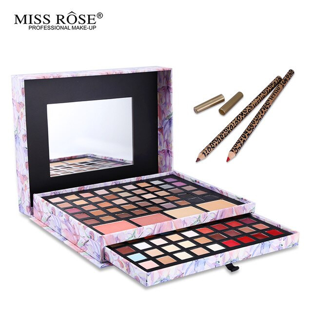 Trusa profesionala machiaj Miss Rose Deluxe Portfolio - 2 | YEO