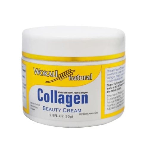 Crema de fata antirid, Wokali, Collagen & Vitamina E, 80 g