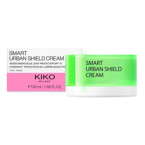 Crema de fata hidratanta, Kiko, Smart Urban Shield, SPF15, 50 ml