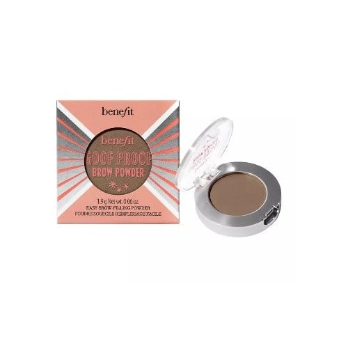 Fard Sprancene, Benefit, Goof Proof Brow Powder, 2 Warm Golden Blonde, 1.9 g - 1 | YEO