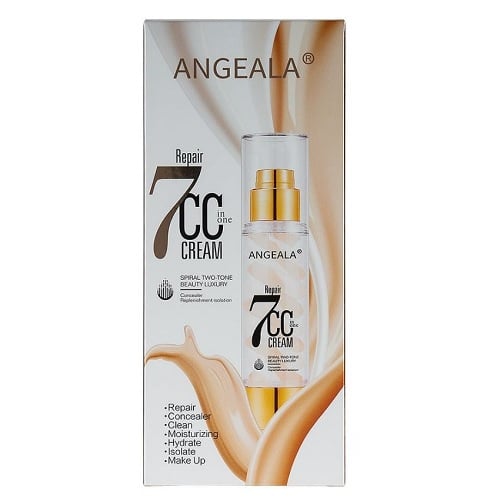 Fond de ten CC Cream, pentru toate tipurile de ten, Angeala, 50 g - 1 | YEO