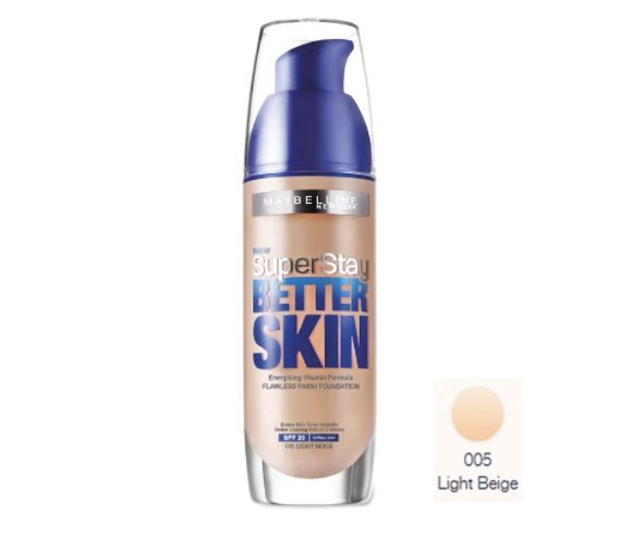 Fond de ten, Maybelline, Better Skin, 05-Light Beige, 30 ml - 1 | YEO