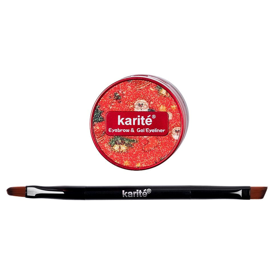 Gel sprancene cu pensula, Karite, Christmas Edition, Black - 2 | YEO