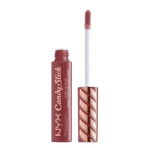 Luciu de buze, NYX, Candy Slick Glowy, Lip Color, S\'More Please, 7.5 ml