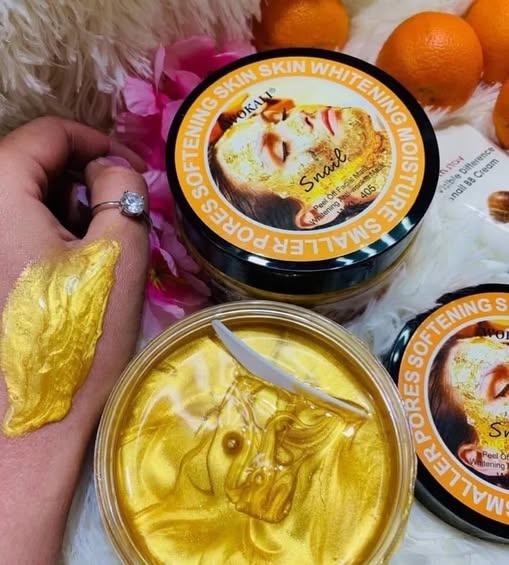 Masca de Fata Peel Off Antirid, cu Melc, Aur si Colagen, Wokali, Snail, Gold, Collagen, 300 g - 2 | YEO
