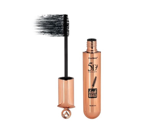 Mascara, Kiss Beauty, Lash Goals 5D, 12 ml