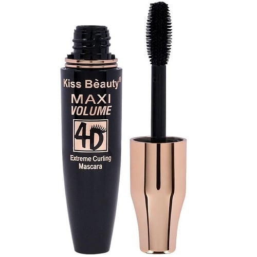 Mascara Volum si Curbare, Kiss Beauty, 4D Maxi Volume Extreme Curling, Negru, 15 ml - 3 | YEO