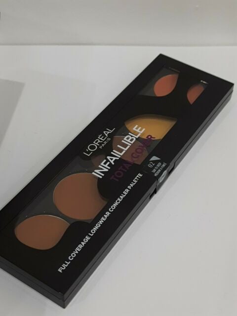 Paleta Corectoare Loreal Total Cover Concealer Palette, Nuanta 02 Tan To Deep - 3 | YEO