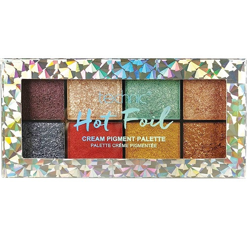 Paleta fard de ochi, Technic, Hot Foil Cream Pigment Palette, 8 culori - 2 | YEO