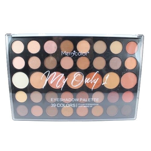 Paleta Fard Ochi, Merrycolor, My Only One, 39 Farduri Naturale - 1 | YEO