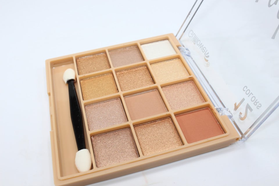 Paleta farduri de ochi, Gulflower, Eyeshadow Matte Shimmer, 12 culori, 02 - 1 | YEO