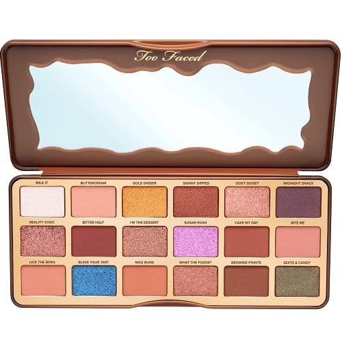 Paleta farduri de pleoape, Too Faced, Better Than Chocolate, 18 culori