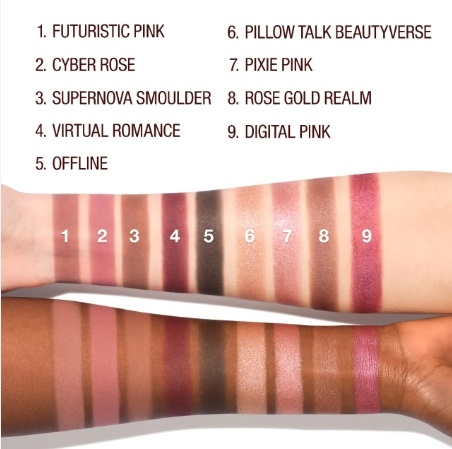 Paleta Farduri Pleoape, Charlotte Tilbury, Pillow Talk Beautyverse Love Palette - 1 | YEO