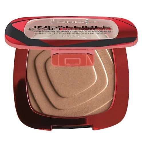 Pudra de fata, Loreal, Infallible 24H Fresh Wear, Foundation In A Powder, 300 Amber, 9 g - 1 | YEO