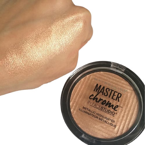 Pudra iluminatoare Maybelline Master Chrome, Nuanta 100 Molten Gold - 1 | YEO