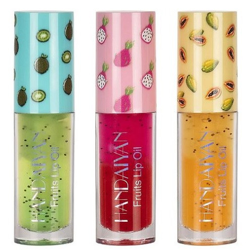 Set 3 ulei de buze, Handaiyan, Fruits Lip Oil - 1 | YEO