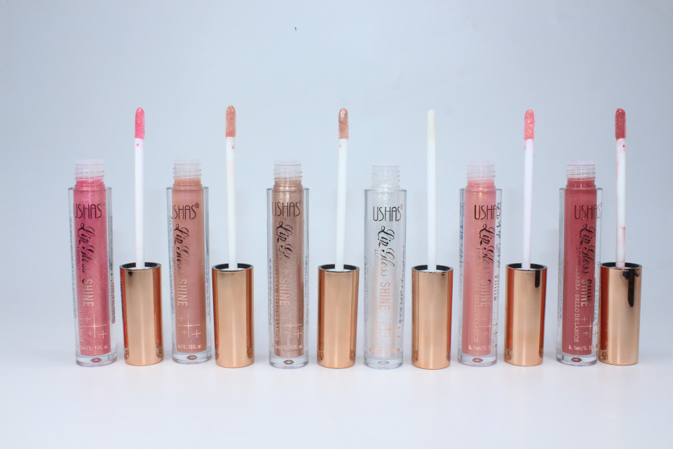 Set 6 luciuri de buze, Ushas, Shine Lip Gloss, 03 - 2 | YEO