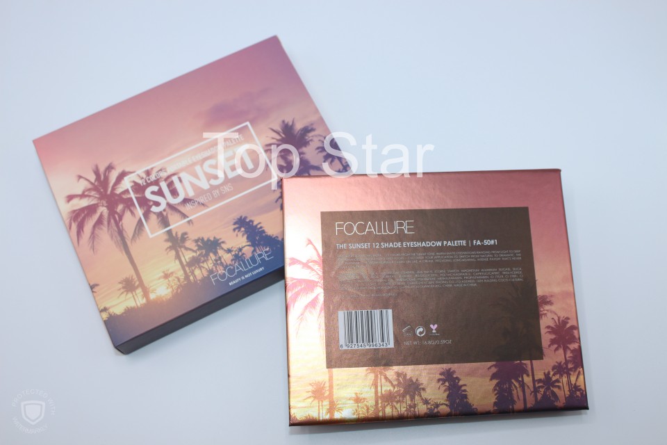 Trusa 12 farduri de ochi Focallure Sunset Eyeshadow Palette - 2 | YEO