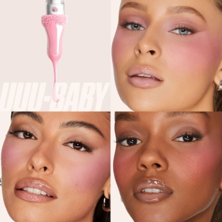 Luciu de Buze, Huda Beauty, Faux Filler Gloss, UUU BABY, 3.9 ml - Img 2