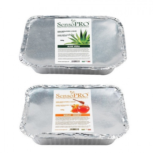 Pachet 2 cutii Ceara Epilat traditionala cu Miere si Aloe Vera Senso Pro