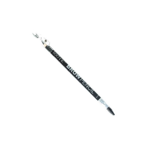 Creion Sprancene, Technic, Brow Pencil, Black - Img 2