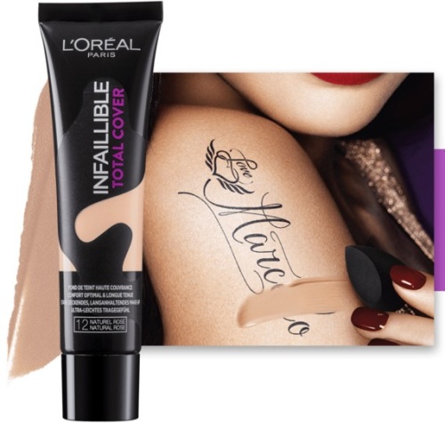 Fond de ten Loreal Infallible Total Cover, Full Coverage, 32 Amber - Img 2