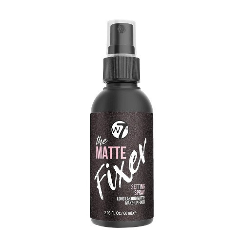 Spray pentru Fixarea Machiajului, W7, The Matte Fixer Setting Spray, 60 ml