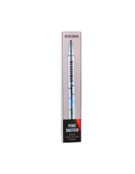 Creion sprancene efect Microblading, Mengsiman, Dark Gray - Img 2