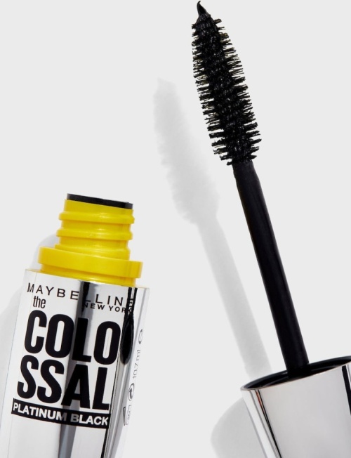 Mascara pentru volum, Maybelline, Colossal, Platinum Black, Negru, 10.7 ml - Img 3