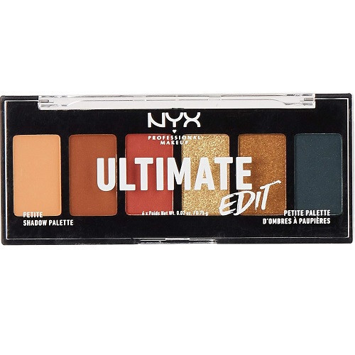 Paleta Farduri Ochi, NYX, Ultimate Petite, Edit, Escape Artist, 6 nuante