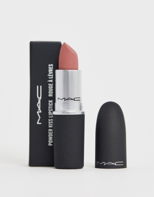 Ruj de buze MAC Powder Kiss Lipstick, Natural, Mat (Fara cutie si eticheta) - Img 2