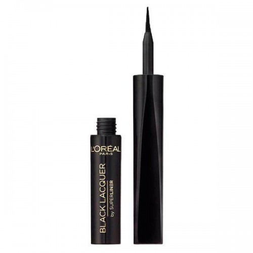 Tus de ochi eyeliner Loreal Superliner Black Lacquer Waterproof Negru