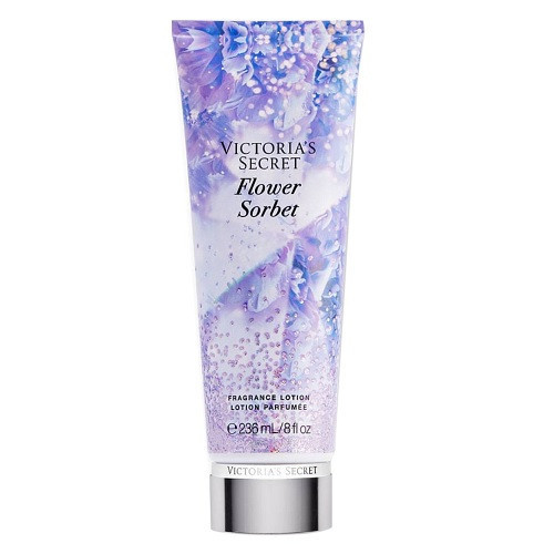 Lotiune de corp parfumata Victoria's Secret, Flower Sorbet, Blackcurrant & Peony, 236 ml