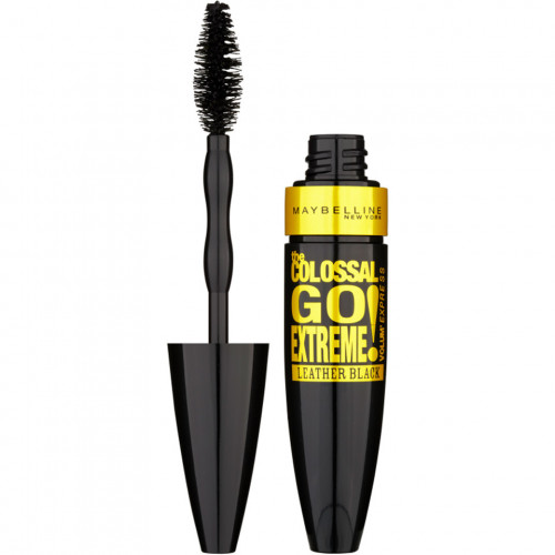 Mascara gene Maybelline The Colossal Go Extreme Leather Black, Negru