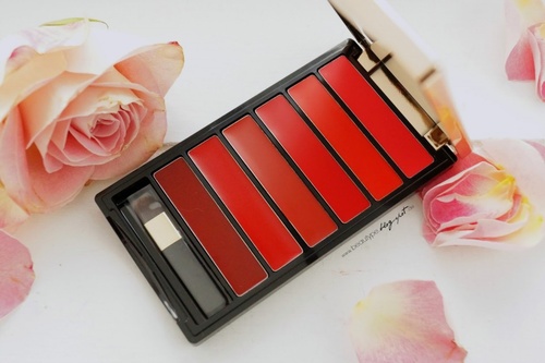 Paleta ruj de buze Loreal Color Riche, La Palette, Red, 6 culori - Img 4