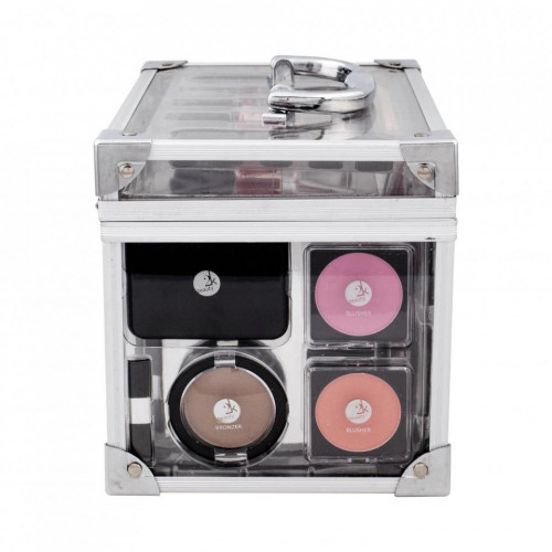 Trusa machiaj, 2K Beauty, Geanta transparenta Beauty Case inclusa - Img 2