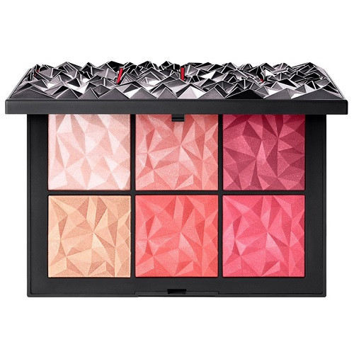 Paleta 6 farduri de obraz iluminatoare, NARS, Cheek Palette, Hot Tryst, 18 g