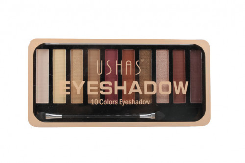 Paleta de farduri Ushas, Eyeshadow 10 Colors - Img 7