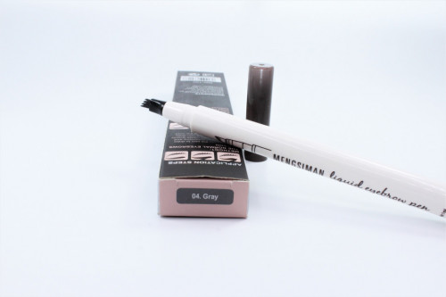 Creion sprancene efect Microblading, Mengsiman, Dark Gray - Img 4